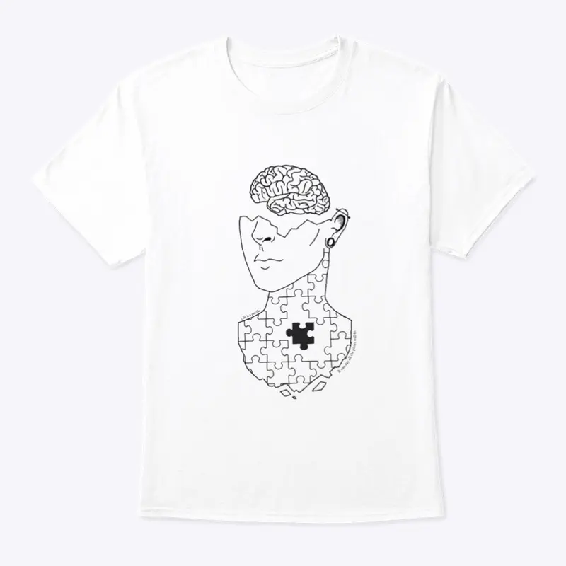 Life is a puzzle - White Tee