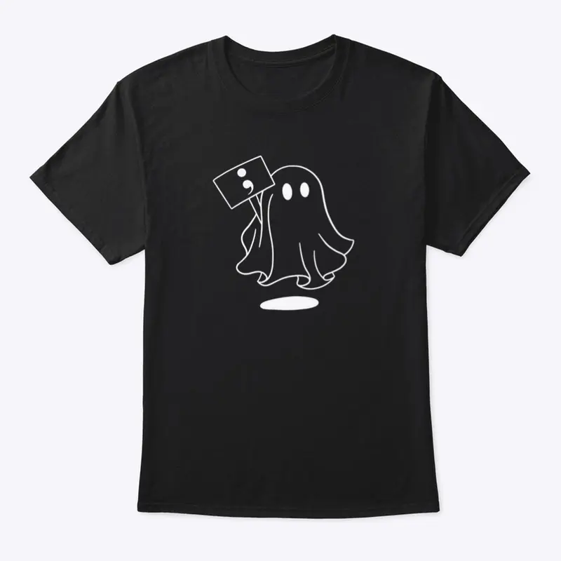 ; Ghost - Black Tee